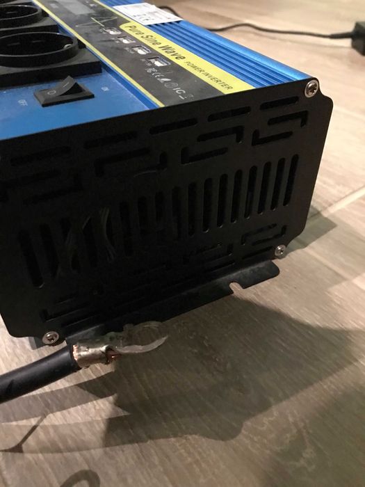 інвектор 12 вольт+акумулятор 105 а