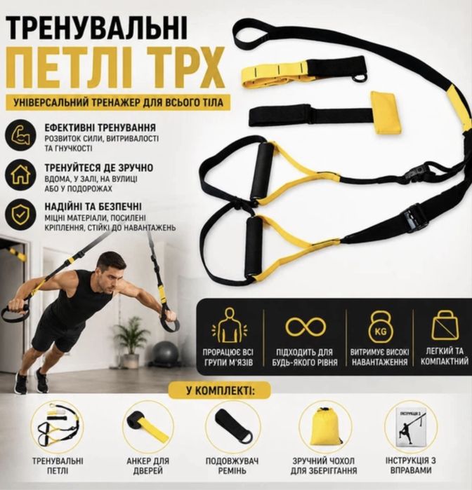 Тренувальні петлі TRX
