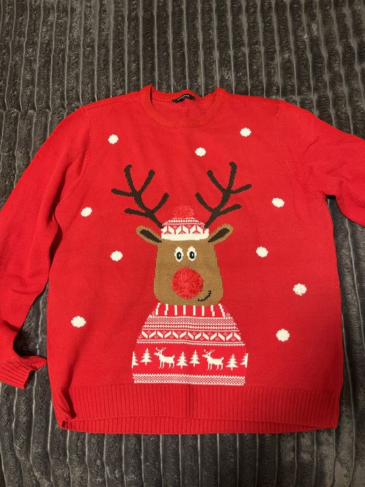 Светр новорічний зимовий з оленем