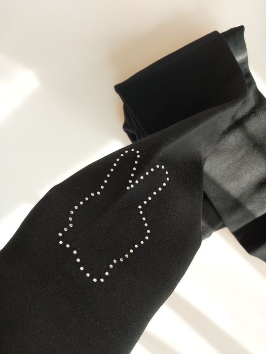 Ciepłe ocieplane  leginsy  rozmiar S M