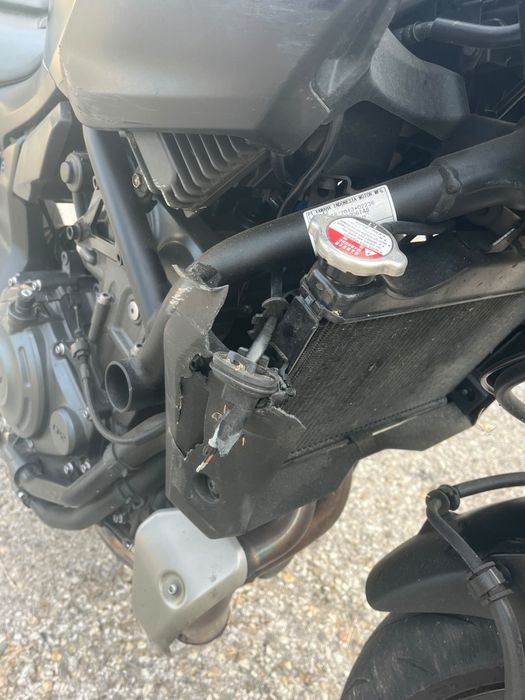Yamaha MT-07 35kw Danificada
