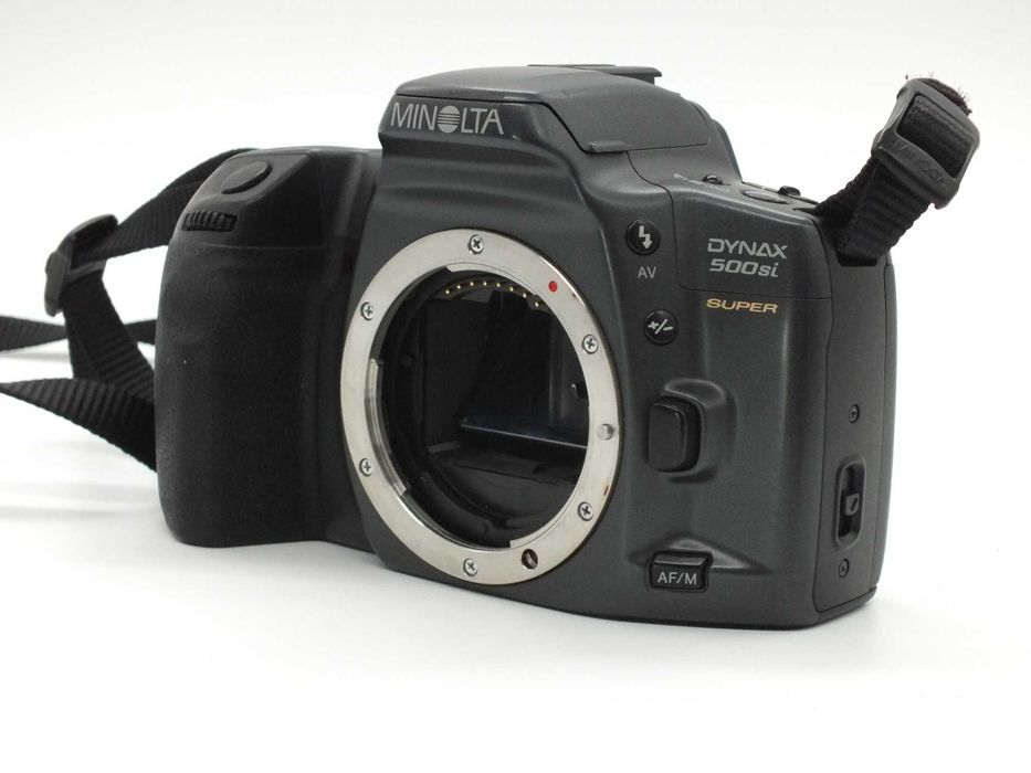 Lustrzanka analogowa Minolta Dynax 50si, nowa bateria