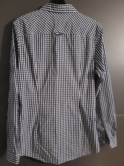 Tommy Hilfiger Jeans Koszula Tjm Poplin Gingham DM0DM08398 Granato
