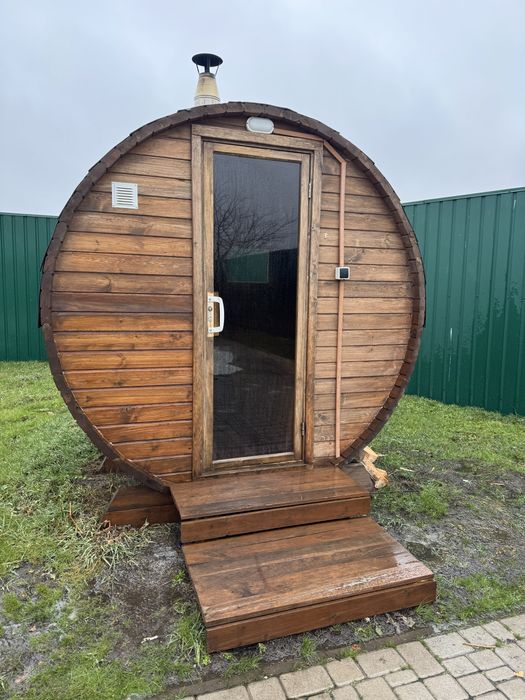 Баня-бочка на 4 человека