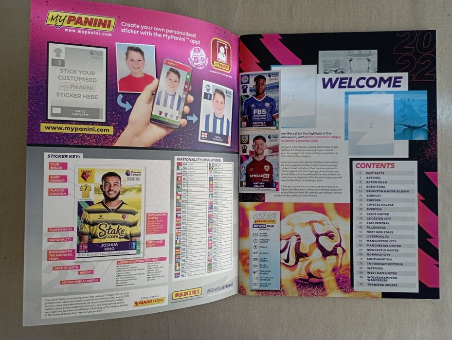 Panini Premier League 2022