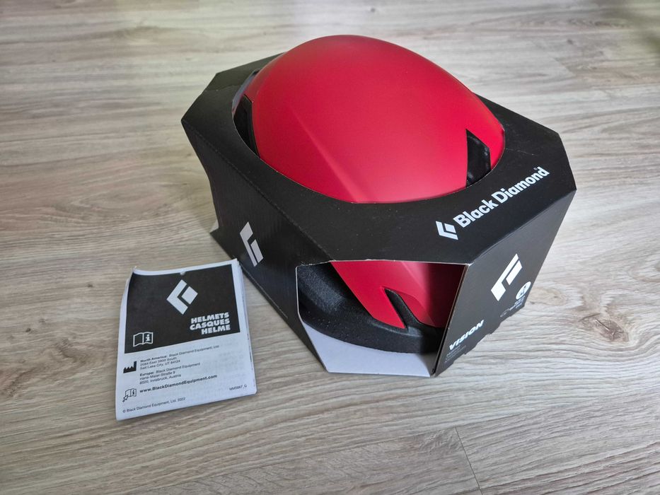 Kask wspinaczkowy Black Diamond S/M Vision - Hyper Red