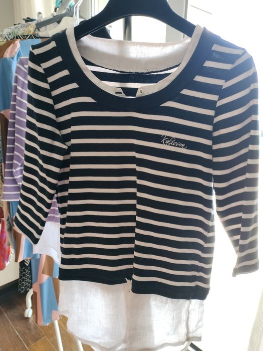 Blusa em algodão e linho