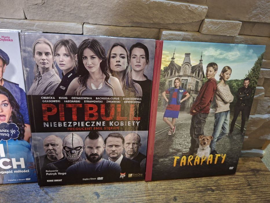 Filmy DVD – zestaw różnych tytułów