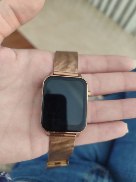 Relógio One , dourado rosa