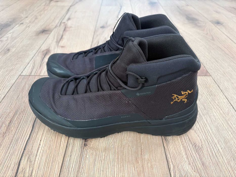 Buty Arcteryx Kopec 44 Mid GTX Goretex Black Czarne Arc'teryx Vibram