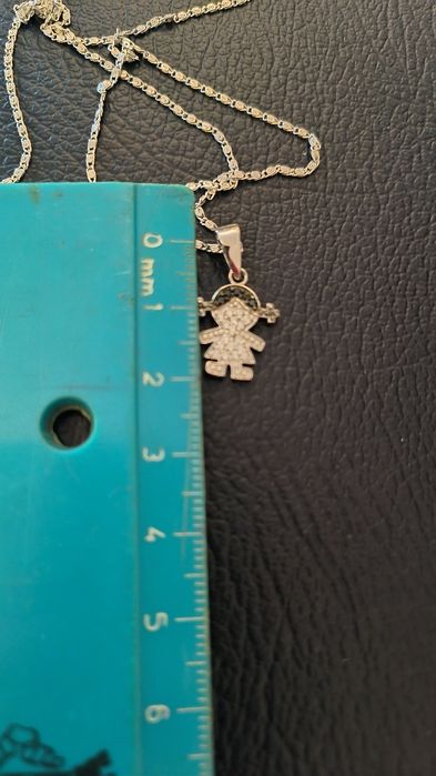 Colar em prata menina