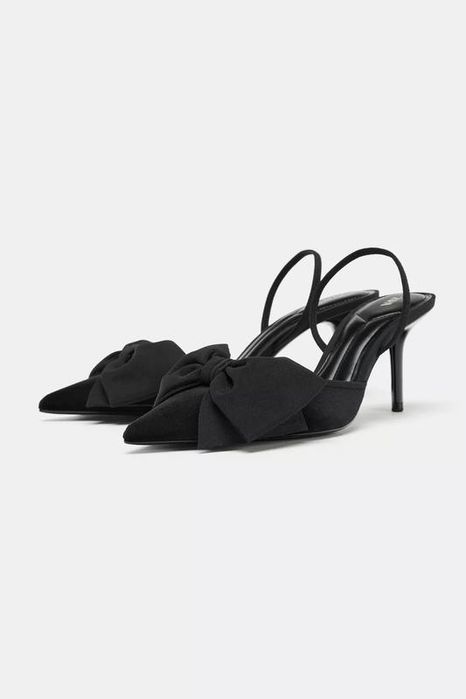 Туфлі ZARA з бантом, розмір 39