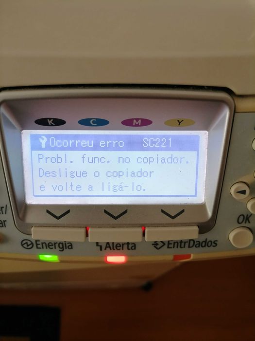 Impressora Ricoh Aficio SPC 820 DN
