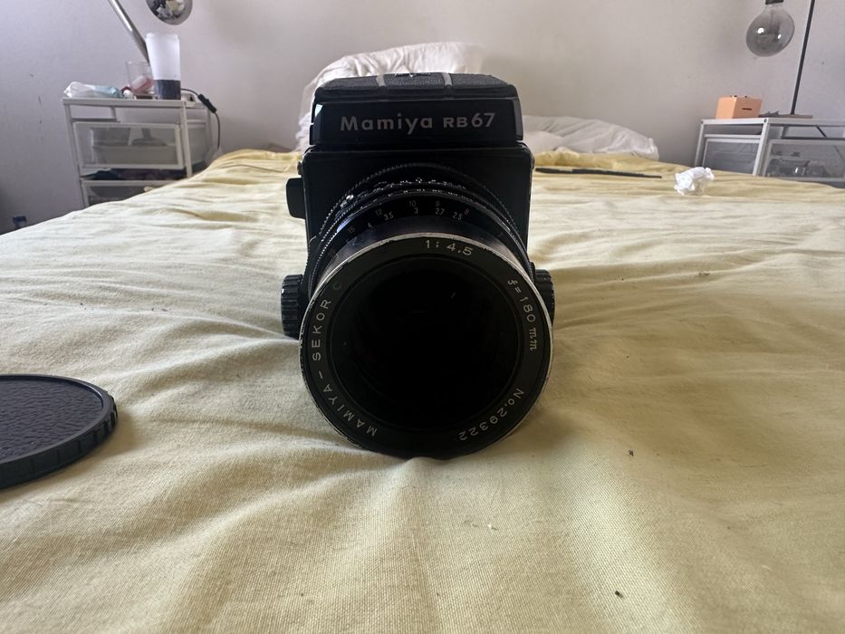 Mamiya RB 67 + Sekor 1:4.5 180mm