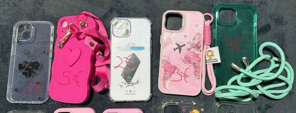 Capas Iphone 15 - vários preços