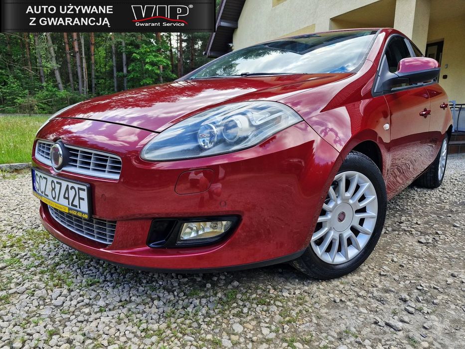 Fiat Bravo 1.4T-120KM Serwisowany Bezwypadkowy Gwarancja VIP ZAREJESTROWANY