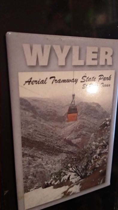 подарок из Техаса Texas WALER AERIAL TRAMWAY STATE PARK магнит сувенир