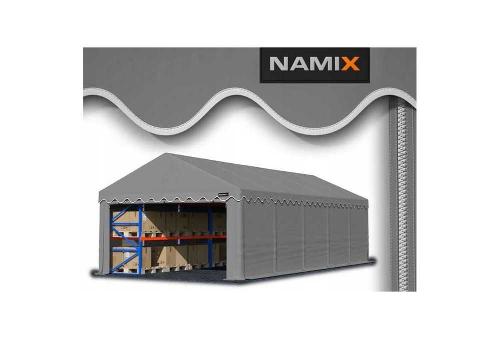 Namiot BASIC 5x10 magazynowy handlowy garaż PE 240g/m2