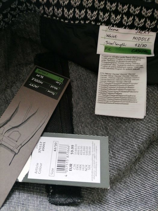 Spodnie damskie "Street One" roz 42 - 30 . Nowe z metką.