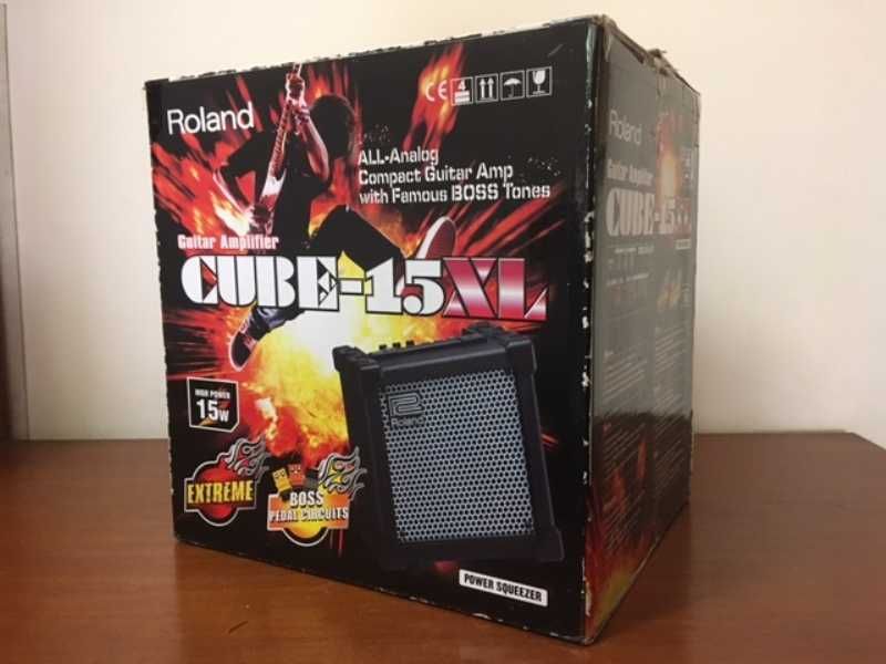 Amplificador de guitarra Roland Cube 15XL novo