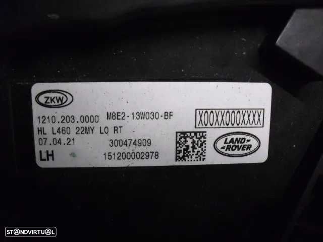 RANGE ROVER L460 Farol LED MODELO 2022 LHD m8e213w030bf m8e213w029ej