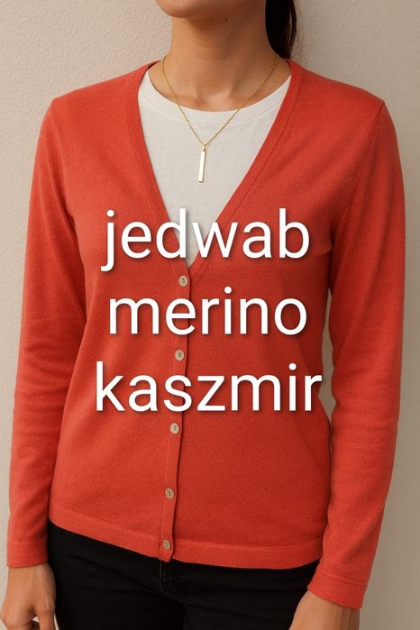 Sweter damski Maxine jedwab merino kaszmir Premium