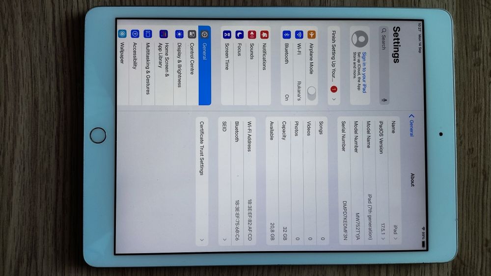Apple iPad 7 (Preço fixo)