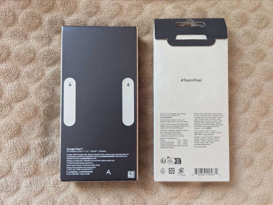 Google Pixel 9 Obsidian 128gb Новий + Оригінальний чохол в подарунок