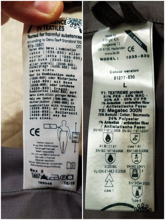 Премиальная Сигнальная Рабочая куртка Engel Safety  L 52 Дания