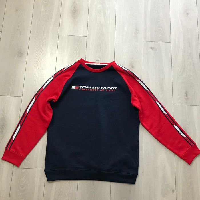 TOMMY SPORT r.XL oryginalna bluza sportowa męska stan BDB