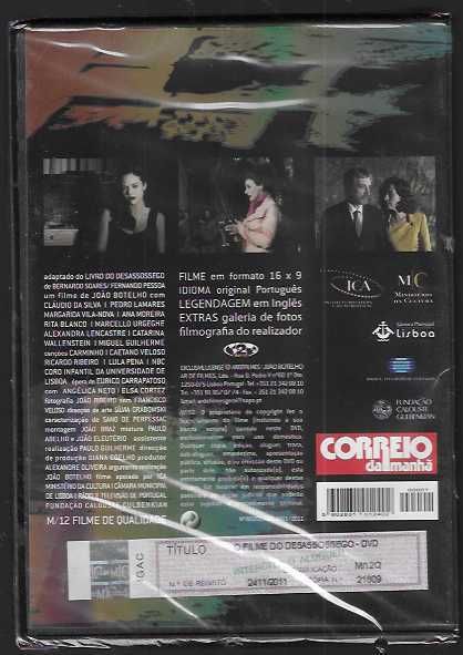 João Botelho. Filme do Desassossego. Selado.