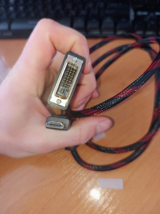 Кабель (HDMI - DVI) 1.5м