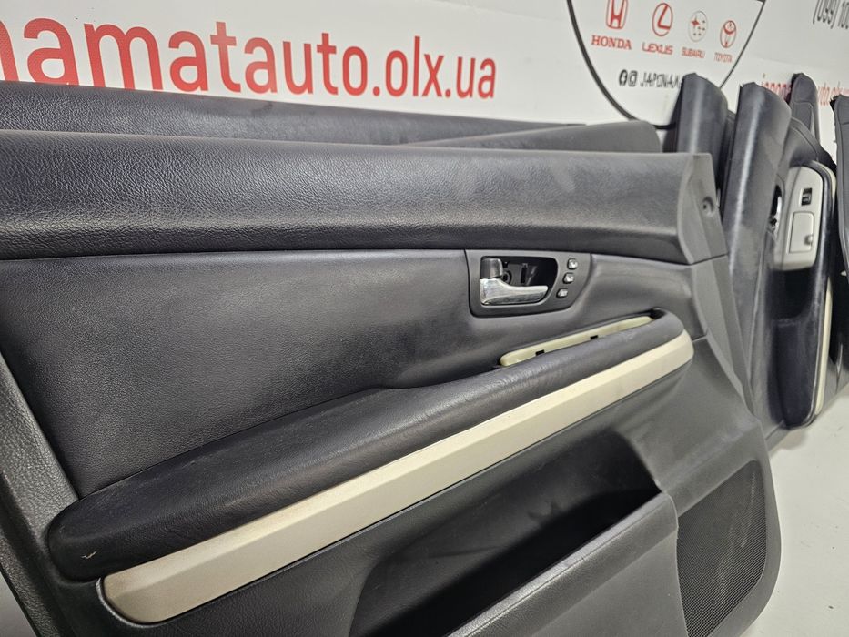 Дверні карти обшивки дверей Lexus RX 300/330/350/400 2002-2008 р.в.