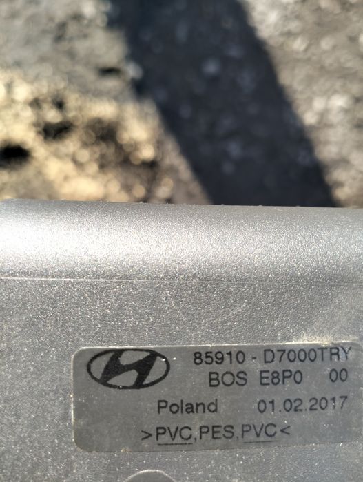 Hyundai Tucson 3 III roleta bagażnika