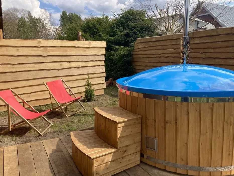 Чан на дрова Мобільний чан Купіль з підігрівом Басейн Баня Сауна