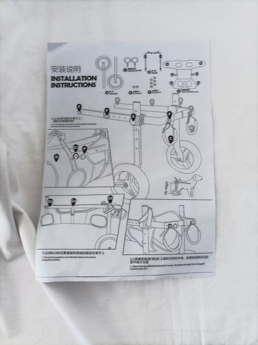 Cadeiras de rodas para animais de estimação de médio
e grande porte, carrinhos de rodas para cães grandes,
auxiliares de caminhada para reabilitação,