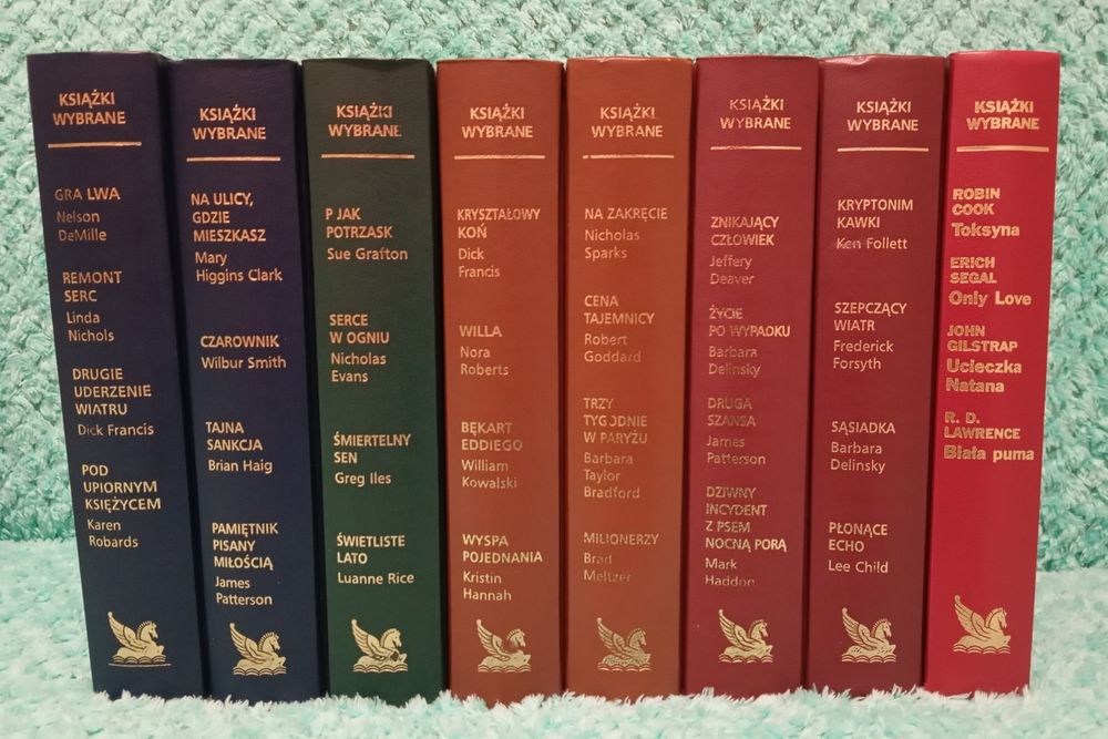 Zestaw 8 tomów Książki wybrane wydawnictwa Przegląd Reader's Digest