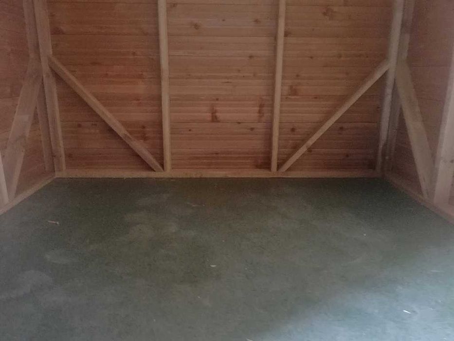 Domek narzędziowy drewniany