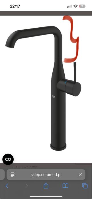 Bateria Grohe essence umywalkowa/zlewozmywakowa