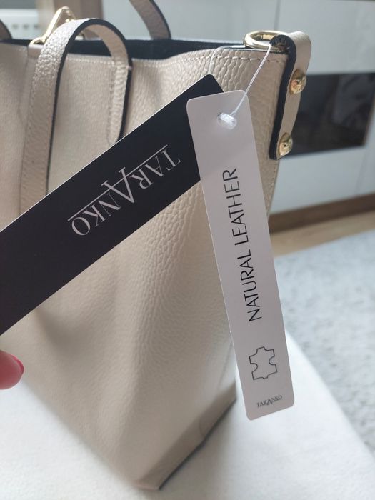 Torebka kremowa Taranko