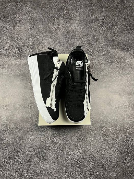 ЛЮКСОВА МОДЕЛЬ! Nike Lunar Force 1 Low Acronym Black White 37 - 45
