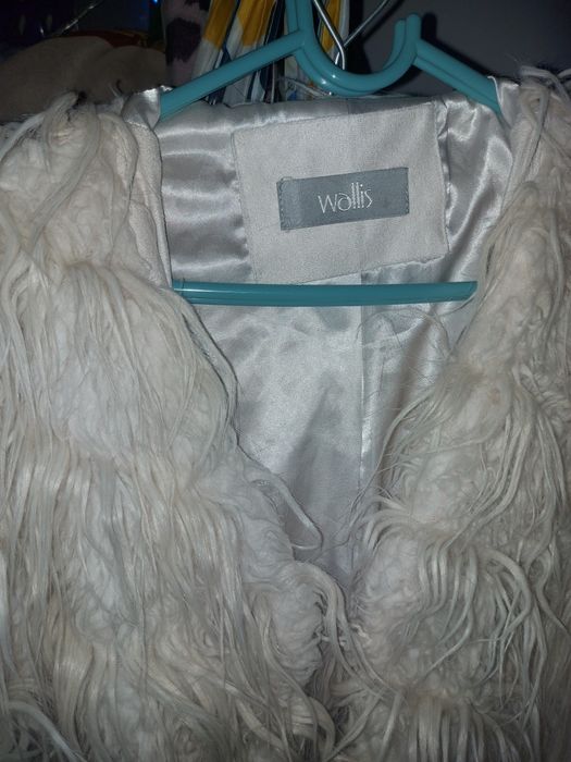 Casaco Wallis S/M pêlo Branco comprido