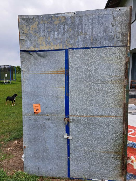 Drzwi blaszane budowlane