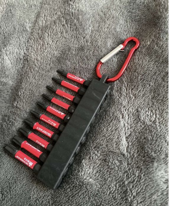 Набір ударних біт Torx з міцної сталі S2 50мм 10шт t7-t40