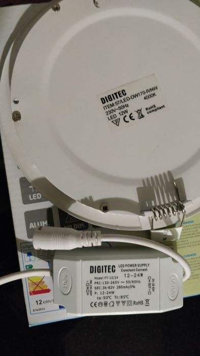 Focos led de encastrar