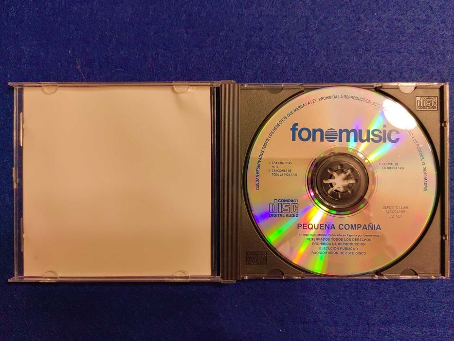 CD dos Pequeña Compañía, "Cha Cha Chas"