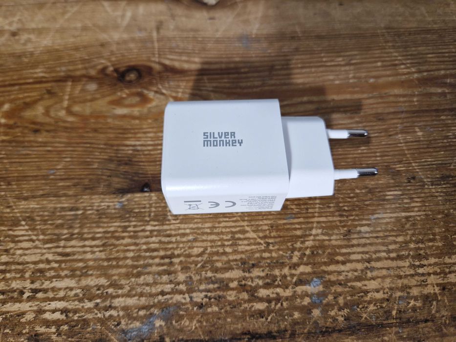 Ładowarka sieciowa Silver Monkey 30W USB-C USB-A (3758)