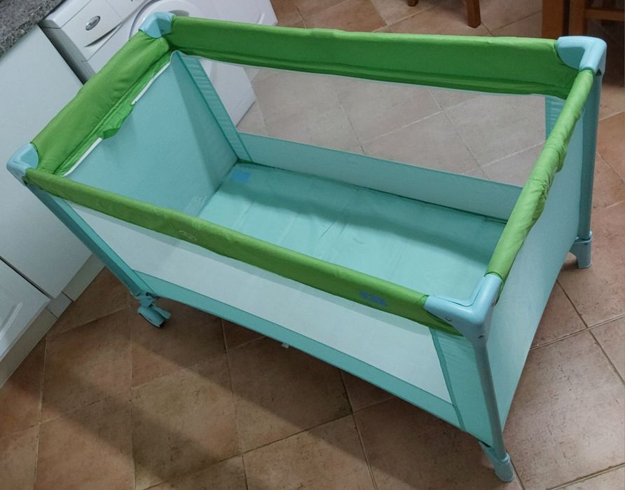 CAMA PARQUE ZIPPY BEBÉ DE VIAGEM. Casa Quarto Sala Cozinha Campismo Viagens.