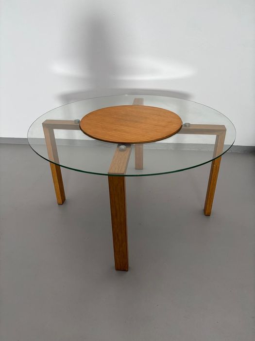 Mesa com centro rotativo 150cm