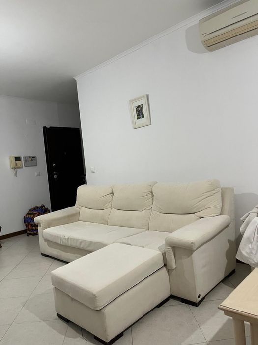 Sofa branco otimo estado